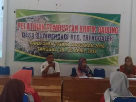 Pelatihan Kripik Gadung